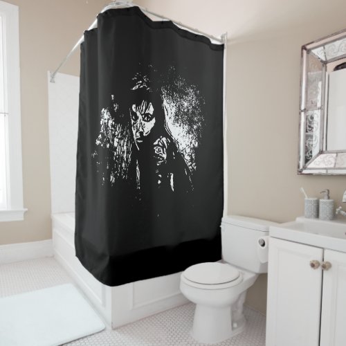 Paranoid Day Shower Curtain