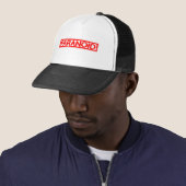 Paranoid Stamp Trucker Hat (In Situ)
