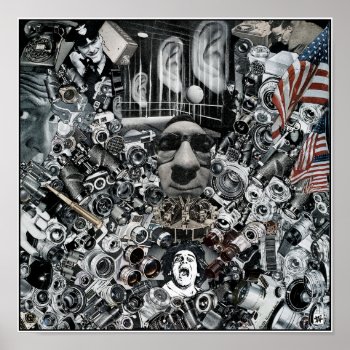 "paranoid's Nightmare" Archival Poster by WinstonSmithArt at Zazzle