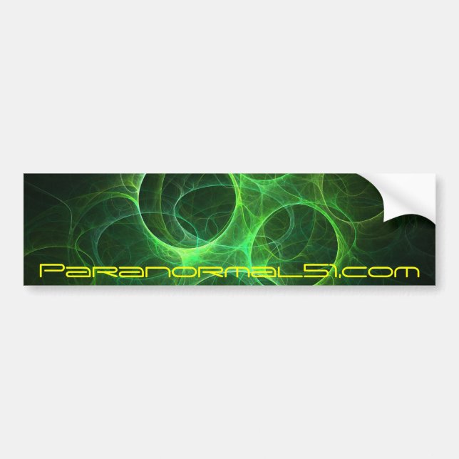 Paranormal51.com Bumper Sticker (Front)