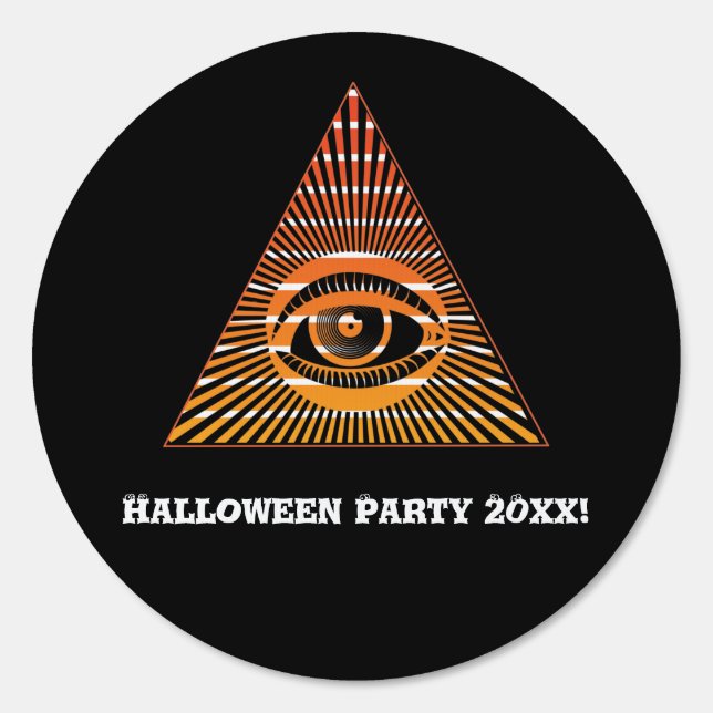 Paranormal All Seeing Eye of Providence Spiritual Sign (Front)