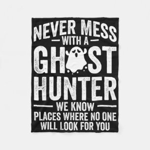 Paranormal Evp Hunting Ghost Hunter Adventures 1  Fleece Blanket