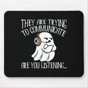 Paranormal Evp Hunting Ghost Hunter Adventures Mouse Pad