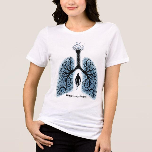 Paranormal Happy Lungs Project Fundraiser Shirt v5 (Front)