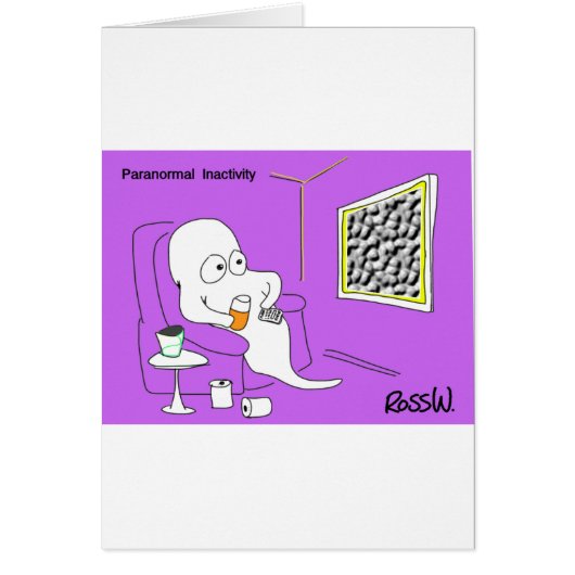 Paranormal inactivity. cards (Front)