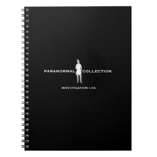 Paranormal Investigation Log Notebook