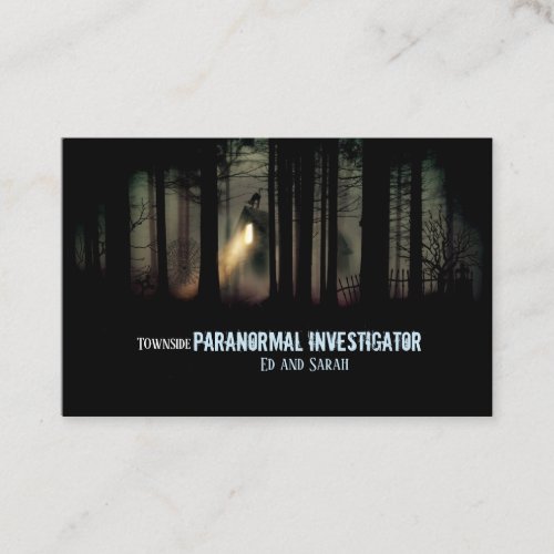 Paranormal Investigator 2 Business Card