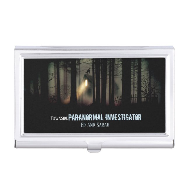 Paranormal Investigator 2 Business Card Holder (Front)