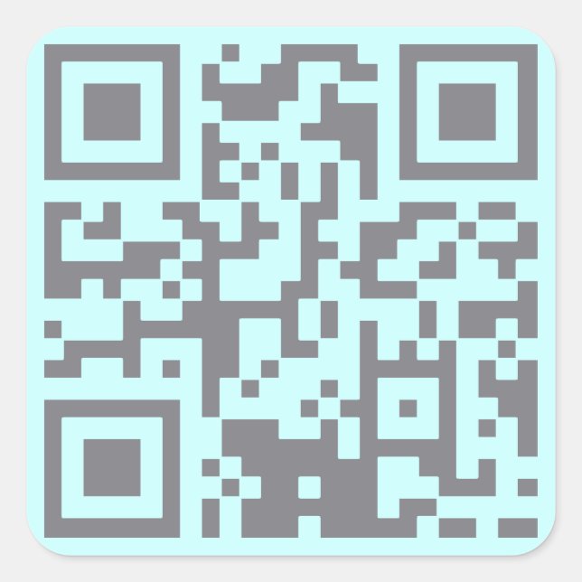 Paranormal Investigator Bar Code Square Sticker (Front)