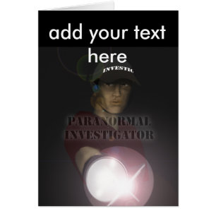 Paranormal Investigator Cards