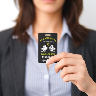 Paranormal investigator Ghost Hunter Badge