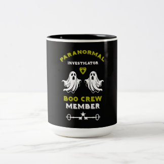 Paranormal investigator Ghost Hunter Two-Tone Coffee Mug
