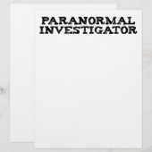 Paranormal Investigator Ghost Hunting (Front/Back)