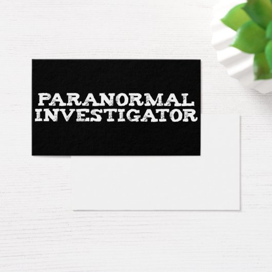 Paranormal Investigator Ghost Hunting (Desk)