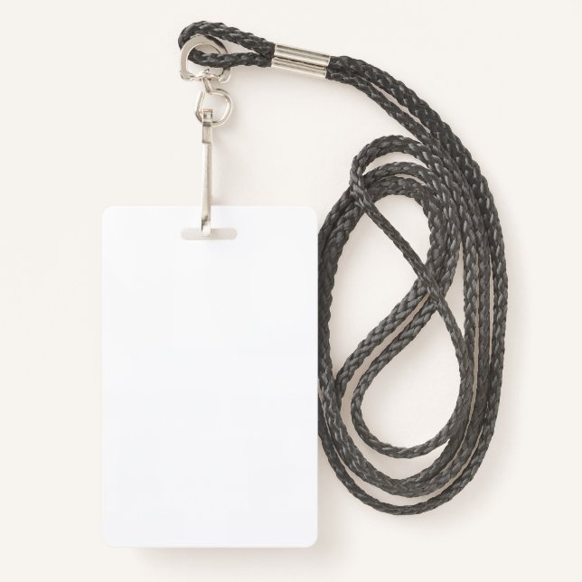 Paranormal Investigator Ghost Hunting Badge (Front with Lanyard)