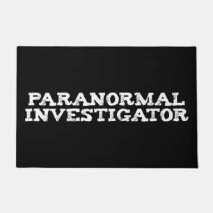 Paranormal Investigator Ghost Hunting Doormat