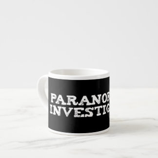 Paranormal Investigator Ghost Hunting Espresso Cup