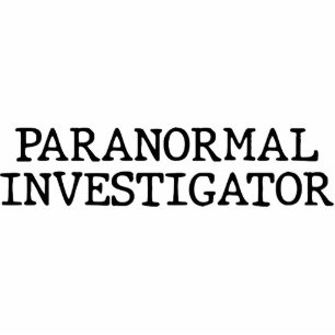 Paranormal Investigator Ghost Hunting EVP Cutout