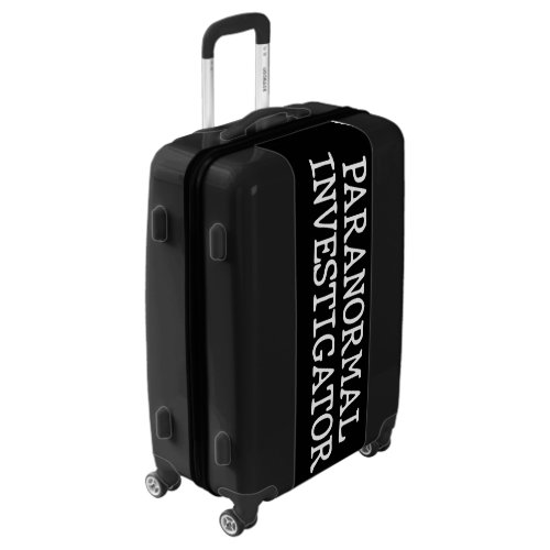 Paranormal Investigator Ghost Hunting EVP Luggage