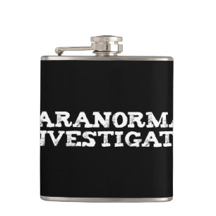 Paranormal Investigator Ghost Hunting Flask