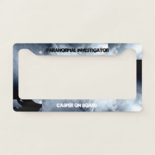 Paranormal Investigator Licence plate License Plate Frame
