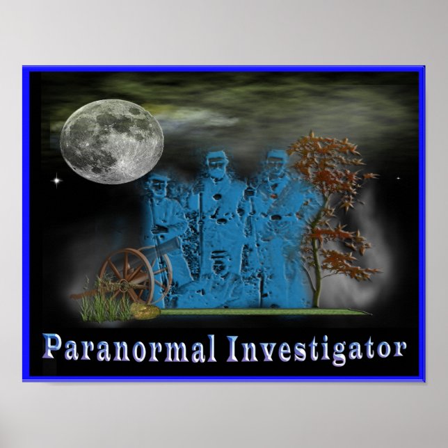 paranormal investigator poster (Front)