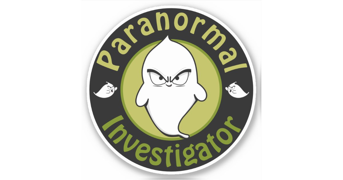 Paranormal Investigator Sticker | Zazzle