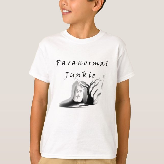 Paranormal Junkie T-Shirt (Front)