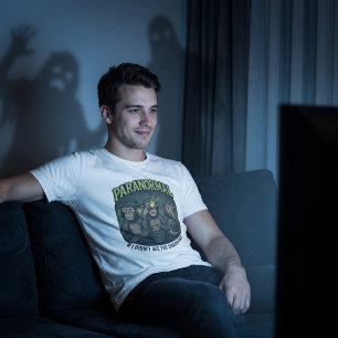 Paranormal Monkey Ghost-Hunting Tee