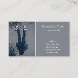 Paranormal Photography Illusion Unique Business Card