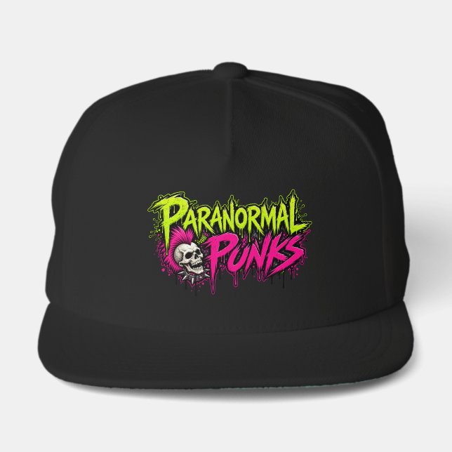 Paranormal Punks Classic Snapback Hat (Front)