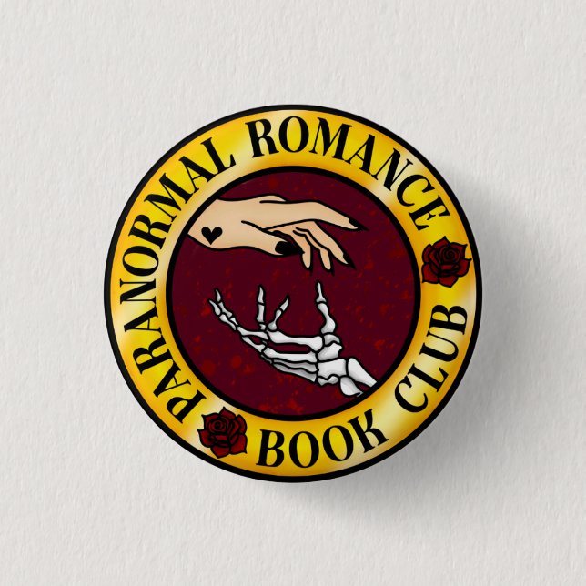 Paranormal Romance Badge Button (Front)