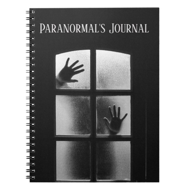 Paranormal's Journal Notebook (80 Pages B&W) (Front)