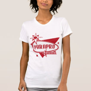 Parapro - Retro Red 60's Inspired Sign T-Shirt