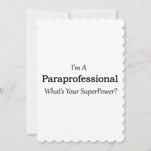 Paraprofessional (Front)