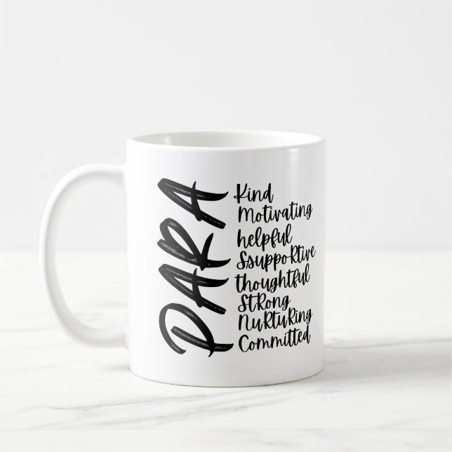 Paraprofessional Coffee Mug (Left)