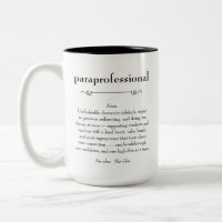 Paraprofessional Definition Appreciation Gift