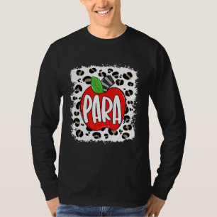 Paraprofessional Student Happy First Last 100 Day  T-Shirt
