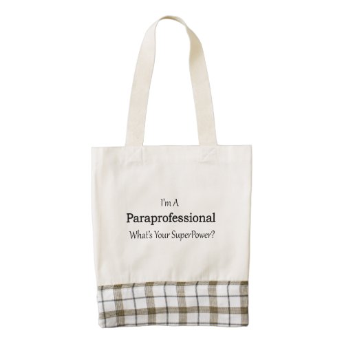 Paraprofessional Zazzle HEART Tote Bag