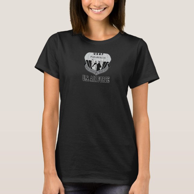 Pararescue Back Design T-Shirt (Front)
