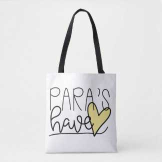 Para's Have Heart Tote