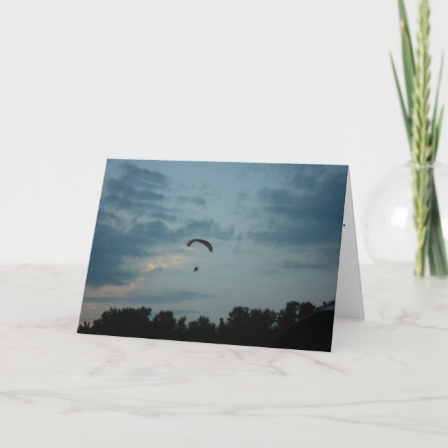 "Parasailer" Birthday Card (Front)
