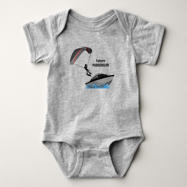 Parasailing Design Baby Bodysuit