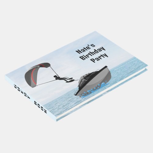 Parasailing Design Guest Book