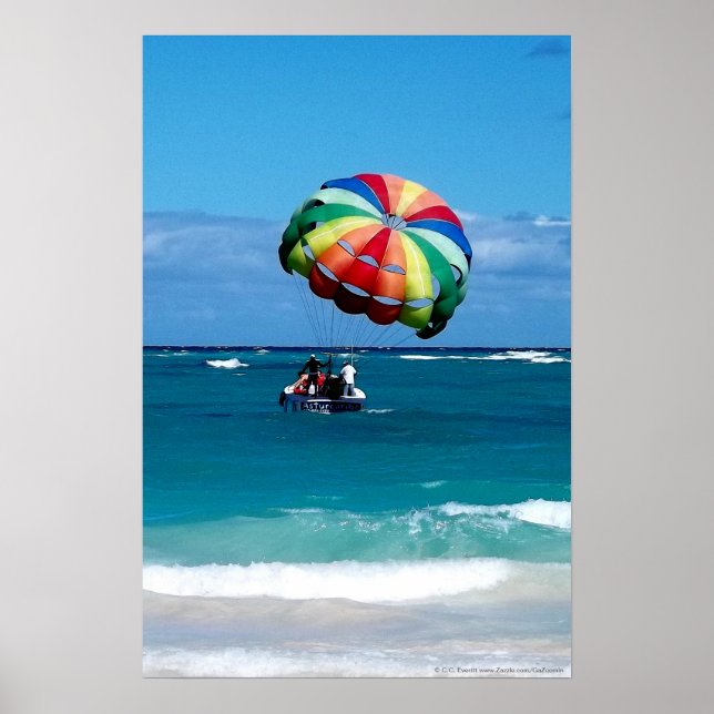 Parasailing Joy Poster (Front)