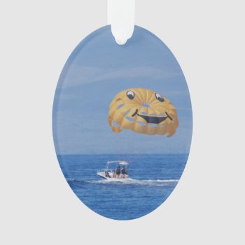 Parasailing Ornament by WindsurfingGifts at Zazzle