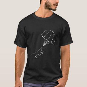 Parasailing Paragliding Vintage Sky Diver T-Shirt