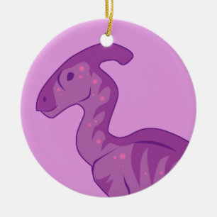Parasaurolophus Ceramic Ornament