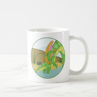 Parasaurolophus Mom and Baby Coffee Mug