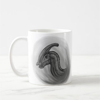 Parasaurolophus Sketch Coffee Mug